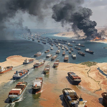 Ir-Rotta tat-Tbaħħir tal-Lvant Nofsani Hija Instabbli, Tpoġġi Pressjoni Sinjifikanti Fuq it-Trasp...